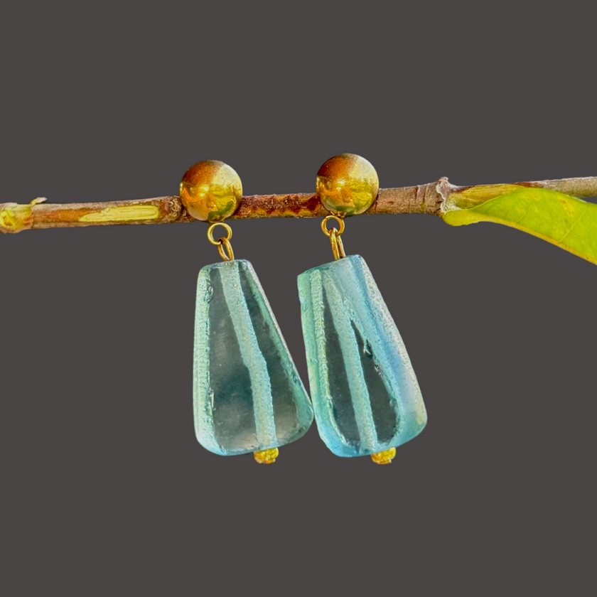 Brume - Glass Earrings