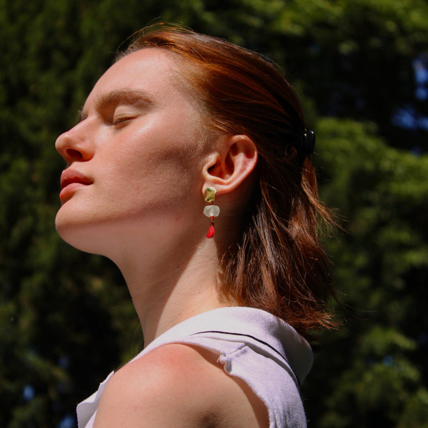 Shinku - Glass Earrings