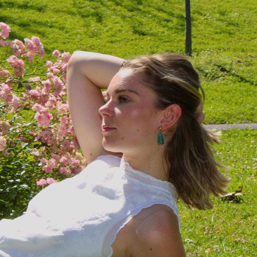 Brume - Glass Earrings