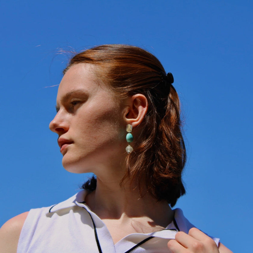 Nami - Glass Earrings