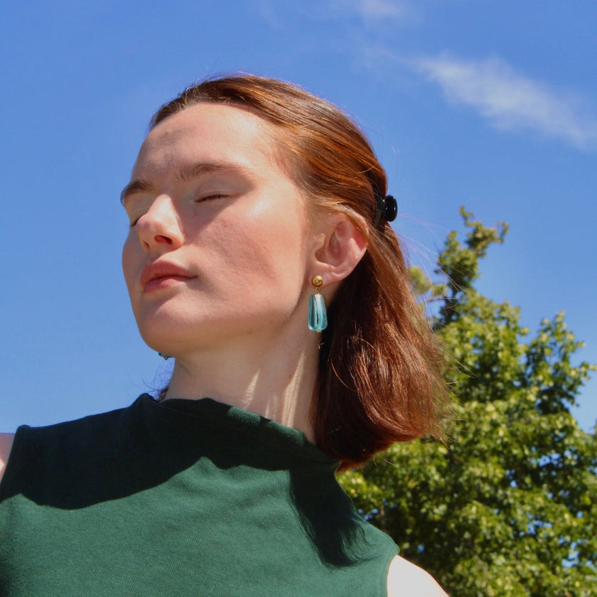 Brume - Glass Earrings