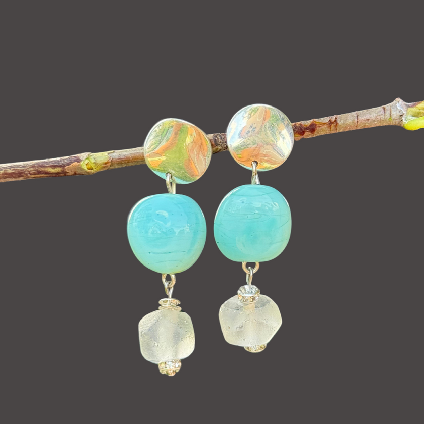 Nami - Glass Earrings