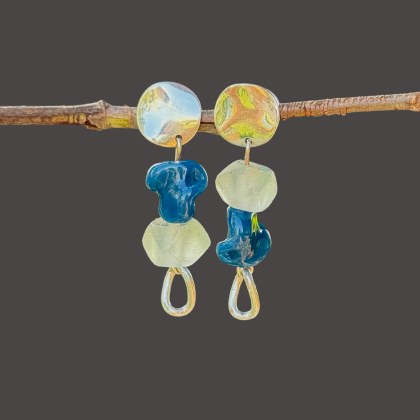 Mizutama - Glass Earrings