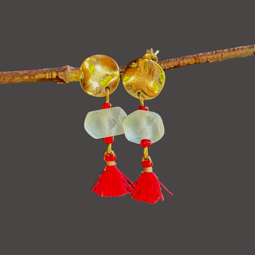 Shinku - Glass Earrings