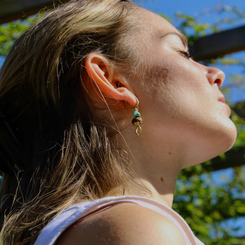 Umi Yo Noru - Glass Earrings