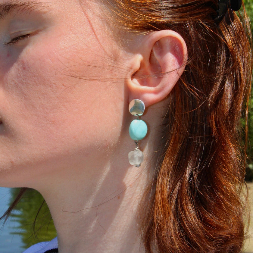 Nami - Glass Earrings