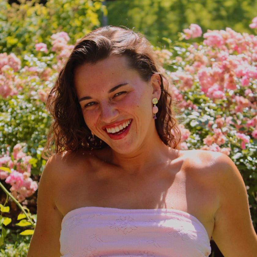 Hanae - Glass Earrings