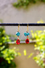 Strawberry Turquoise Earrings