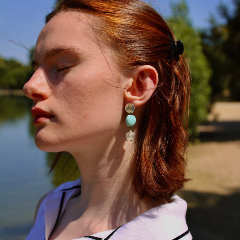 Nami - Glass Earrings