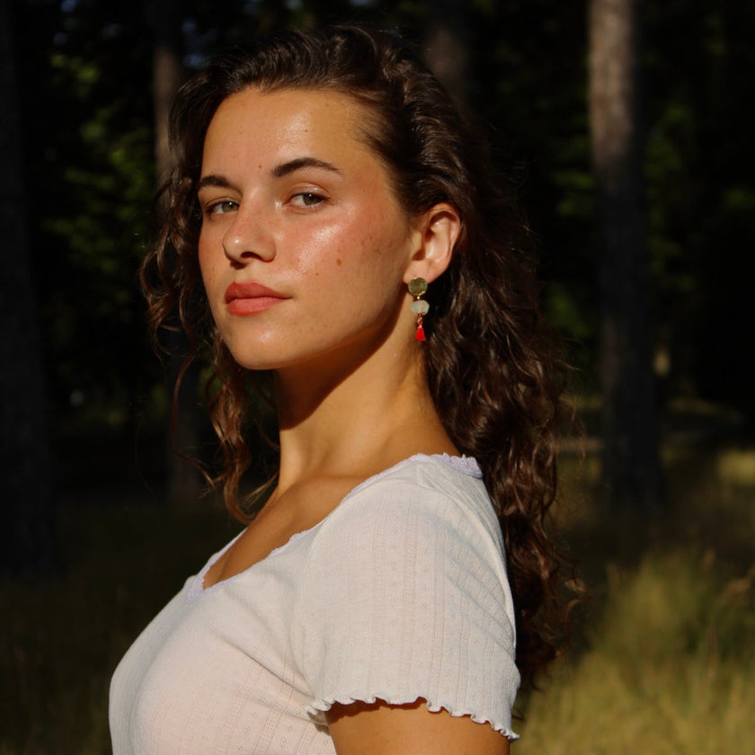 Shinku - Glass Earrings