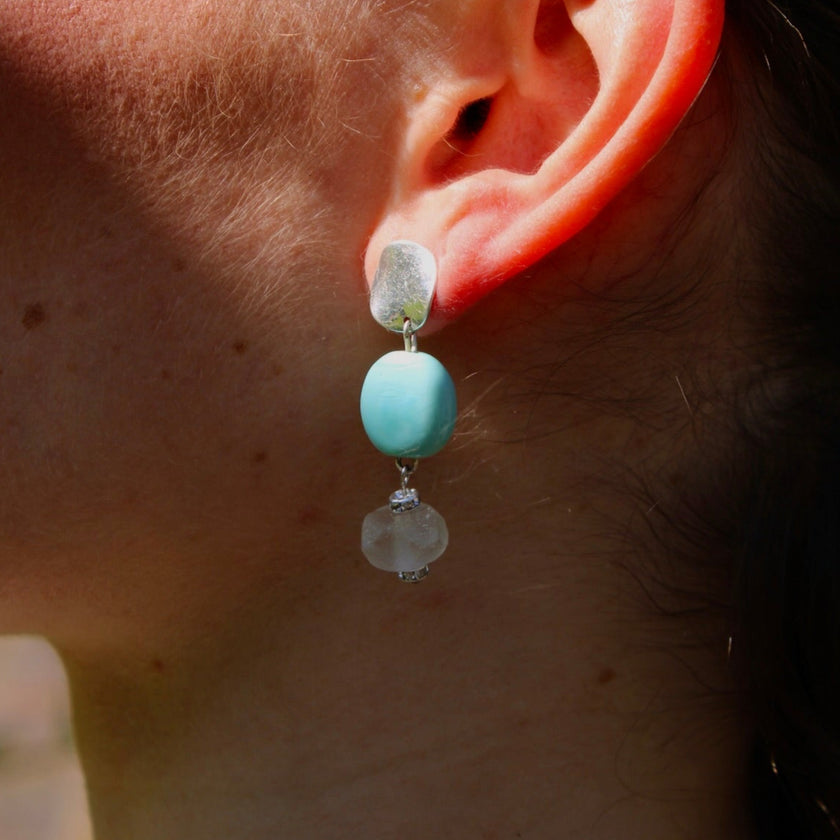 Nami - Glass Earrings