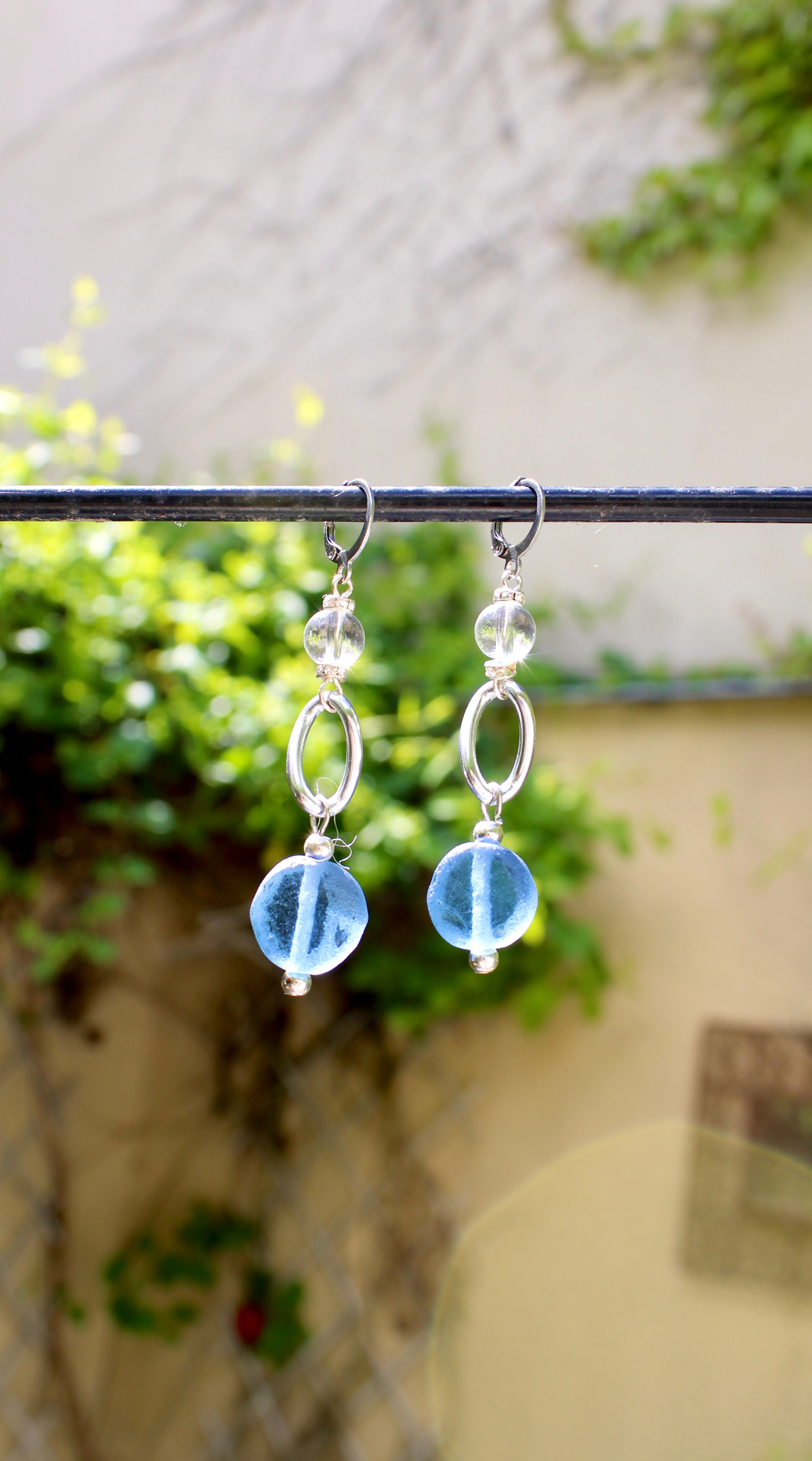 Écume Glass Earrings