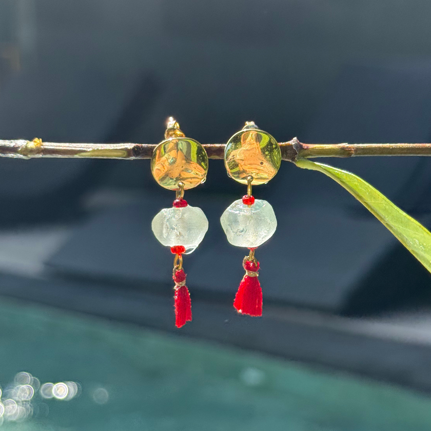 Shinku - Glass Earrings