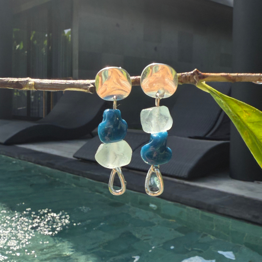 Mizutama - Glass Earrings